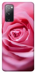 Чехол для Samsung Galaxy S20 FE PandaPrint Розовый бутон цветы