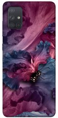 Чехол для Samsung Galaxy A71 PandaPrint Насекомое цветы