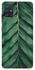 Чехол для Samsung Galaxy M51 PandaPrint Пальмовый лист цветы