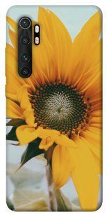 Чехол для Xiaomi Mi Note 10 Lite PandaPrint Подсолнух цветы