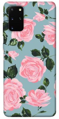 Чехол для Samsung Galaxy S20+ PandaPrint Розовый принт цветы
