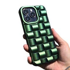 Чехол для iPhone 12 Pro Max 3D Bamper matte Green