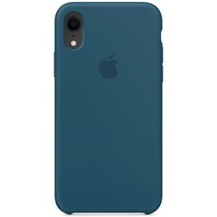 Чехол для Apple iPhone XR (6.1"") Silicone Case Синий / Cosmos Blue
