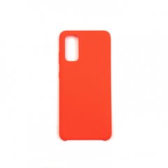 Чехол для Samsung Galaxy S20 (G980) Silky Soft Touch "оранжевый"