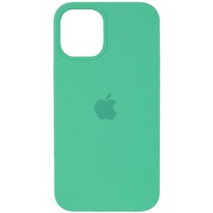 Чохол silicone case for iPhone 12 mini (5.4") (Зелений/Spearmint)