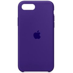 Чехол Silicone Case (AA) для Apple iPhone SE (2020) (Фиолетовый / Ultra Violet)