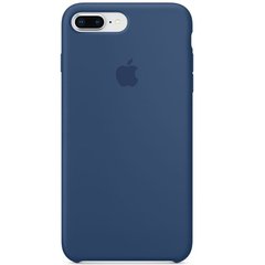 Чохол Silicone case orig 1: 1 (AAA) для Apple iPhone 7 plus / 8 plus (5.5 ") (Синій / Blue Cobalt)