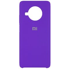 Чехол Silicone Cover (AAA) для Xiaomi Mi 10T Lite / Redmi Note 9 Pro 5G (Фиолетовый / Violet)