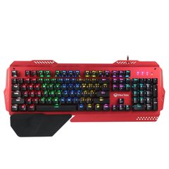 Клавиатура MEETION Gaming Mechanical Wired Keyboard RGB Backlit MK-20 |RU/EN раскладки| Black-Red