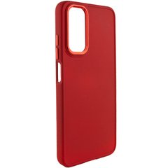 TPU чехол Bonbon Metal Style для Xiaomi Redmi Note 11 Pro (Global) / Note 11 Pro 5G Красный / Red