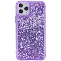 TPU + PC чохол Sparkle (glitter) для Apple iPhone 11 Pro (5.8") (Фіолетовий)