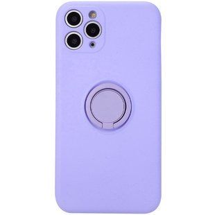 Чохол TPU Candy Ring Full Camera для Apple iPhone 12 Pro (6.1"") Бузковий / Dasheen