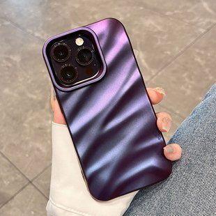 Чохол для iPhone 14 Pro Max Pearl Foil Case Deep Purple
