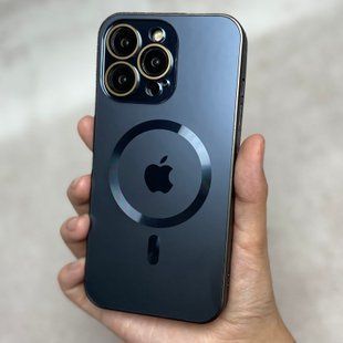 Чохол для iPhone 15 Plus AG Titanium case Magsafe