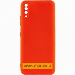 Чехол для Samsung Galaxy M53 5G Silicone Full camera закрытый низ + защита камеры Красный / Red
