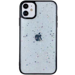 TPU+PC чохол Shiny Stars для Apple iPhone 12 mini (5.4") (Чорний)