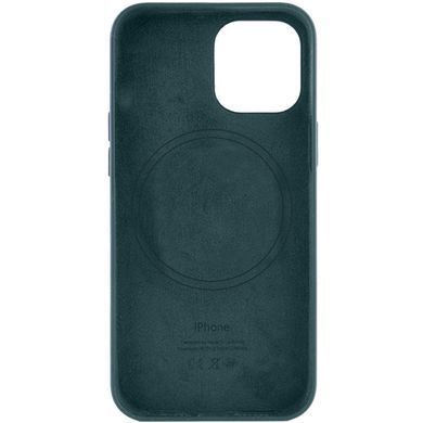 Шкіряний чохол Leather Case (AA) with MagSafe для Apple iPhone 15 Pro