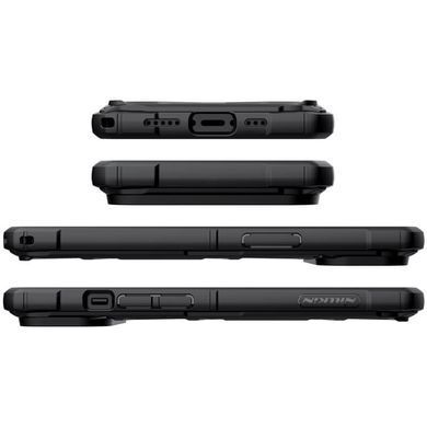 TPU+PC чохол Nillkin CamShield Adventurer (шторка на камеру) для Apple iPhone 13 Pro Max (6.7") Чорний