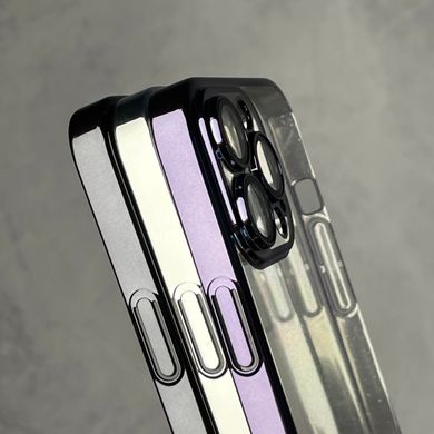 Чехол с блестками для Iphone 15 Plus Brilliant Acrylic Case + защита камеры