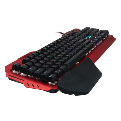 Клавіатура MEETION Gaming Mechanical Wired Keyboard RGB Backlit MK-20 |RU/EN розкладки| Black-Red