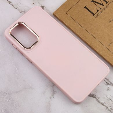 TPU чехол Bonbon Metal Style для Samsung Galaxy A55 (Розовый / Light pink)
