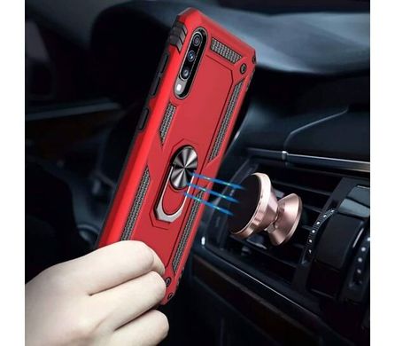 Чехол для Huawei P Smart Z Serge Ring ударопрочный красный