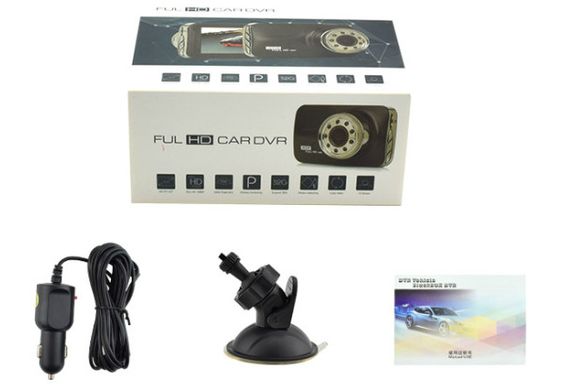 Видеорегистратор DVR Blackbox Carcam T639 1080Р с ночной сьёмкой
