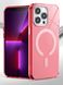 Чехол для iPhone 13 Pro Max Matt Clear Case with Magsafe Pink