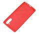 Чехол для Samsung Galaxy Note 10 (N970) Silicone Full Красный c закрытым низом и микрофиброю