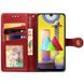 Кожаный чехол книжка GETMAN Gallant (PU) для Xiaomi Redmi Note 10 / Note 10s Красный