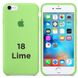 Чехол silicone case for iPhone 7/8 Lime / Зеленый