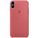 Чехол silicone case for iPhone X/XS Camellia / Красный