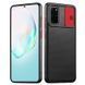 Чохол Camshield Black TPU зі шторкою захищає камеру для Samsung Galaxy S20 Plus (Чорний / Червоний)