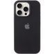 Чохол для Apple iPhone 13 Pro Silicone Case Full / закрытый низ Чорний / Black