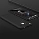 Пластиковая накладка GKK LikGus 360 градусов для Xiaomi Mi Max 2 (Черный)
