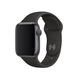 Силіконовий ремінець для Apple watch 42mm / 44mm (Чорний / Black)