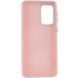 TPU чехол Bonbon Metal Style для Samsung Galaxy A55 (Розовый / Light pink)