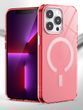 Чохол для iPhone 11 Matt Clear Case with Magsafe Pink