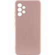 Чохол для Samsung Galaxy A23 4G Silicone Full camera закритий низ + захист камери (Рожевий / Pink Sand)