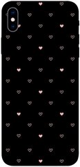 Чехол для Apple iPhone XS Max (6.5"") PandaPrint Сердечки паттерн