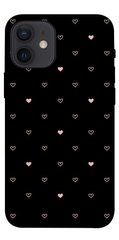 Чехол для Apple iPhone 12 mini (5.4"") PandaPrint Сердечки паттерн