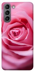 Чехол для Samsung Galaxy S21 PandaPrint Розовый бутон цветы