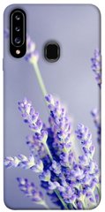 Чехол для Samsung Galaxy A20s PandaPrint Лаванда цветы