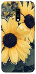 Чехол для OnePlus 7 Pro PandaPrint Два подсолнуха цветы