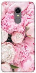 Чехол для Xiaomi Redmi 5 Plus PandaPrint Пионы цветы