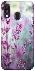 Чохол для Samsung Galaxy A40 (A405F) PandaPrint Лаванда 2 квіти