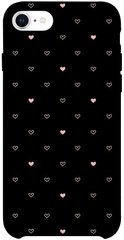 Чехол для Apple iPhone SE (2020) PandaPrint Сердечки паттерн