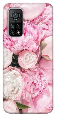 Чехол для Xiaomi Mi 10T PandaPrint Пионы для цветы