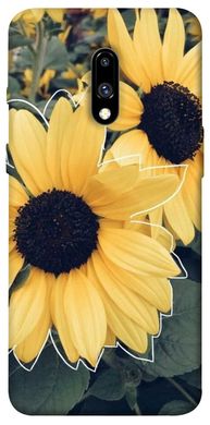 Чохол для OnePlus 7 Pro PandaPrint Два соняшнику квіти