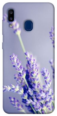 Чехол для Samsung Galaxy A20 / A30 PandaPrint Лаванда цветы
